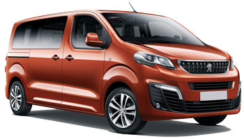 Peugeot Traveller tila-auton vuokraus