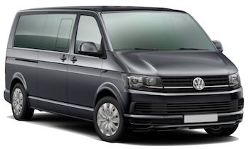 VW Caravelle tila-auton vuokraus