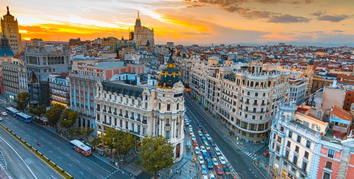 Asuntoauton vuokraus Madrid