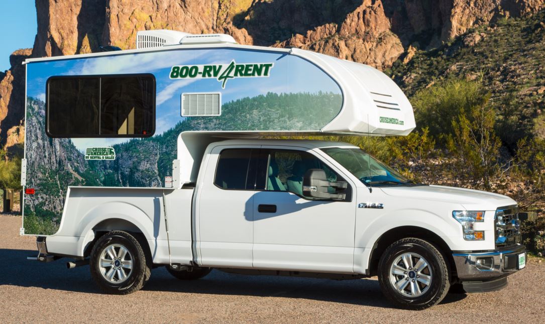 Cruise America valikoima - Truck Camper T17