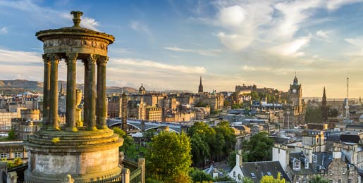Asuntoauton vuokraus Edinburgh