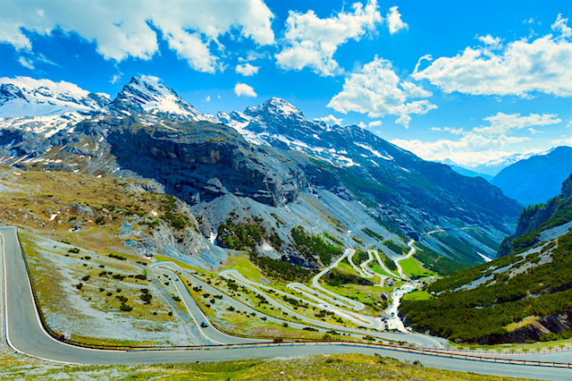 Kiertomatka Stelviosola, Italia